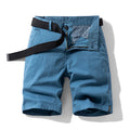 Hong Kong Style Loose Straight Men's Fifth Pants Summer