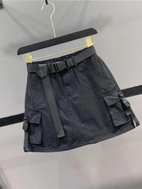 New Fashionable And Casual Pocket Bodycon Mini Skirt