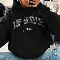 Womens Hoodie With Drawstring Hood