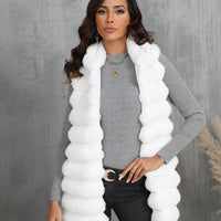 Mid-length Autumn And Winter New Faux Fur Vest For Women