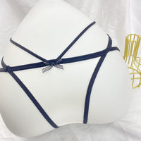 Lightweight And Breathable Ice Silk Satin Briefs Hip Fashion Polka Dot Thin Belt