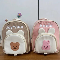 Children's Fashionable Contrasting-Color Kindergarten Backpack
