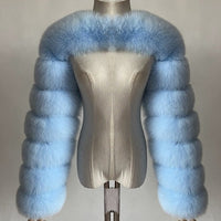 Women's Fur Shawl Coat