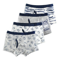 Children's Underwear Cartoon Pure Cotton Boxer Boxer Briefs Baby Middle-aged Children's Shorts