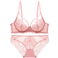 Ultra-thin Transparent Lace Plus Size Women's Underwear