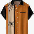 Plus Size Hong Kong Style Men's Digital Printing Casual Short Sleeve