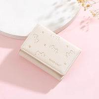 New Short Folding Small Wallet Women's Niche