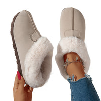 Women's Snow Boots Velvet Warm Cotton Shoes