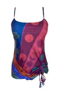 Printed Sling Conservative Swimsuit Triangle One Piece