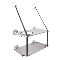 Suction Cup Double Layer Hanging Cat Litter