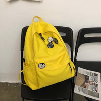 High school student bag couples backpack