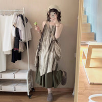 Womens Figure-flattering Slip Dress With A Designer Touch