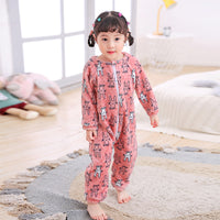 Children's Autumn And Winter Flannel One-piece Romper