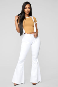 Ladies Denim Fashion Strap Trousers New Style