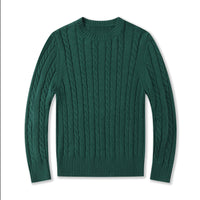 Men's And Women's Round Neck Knitwear Business Thermal Base Layer