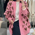 Thickened Assorted Colors Hollow Knitted Sweater Trendy