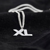 Titanium Steel Creative Plus Size XL English Letter Necklace All-match Stainless Steel Jewelry