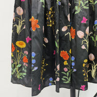 Mid-Length High-Waisted Youthful All-Match A-Line Floral Skirt