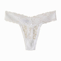 Non-marking Low-rise Transparent Ladies Thong
