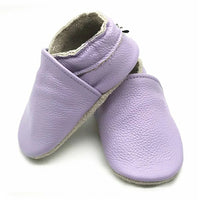Baby Soft Bottom Solid Color Calf Leather Shoes Toddler Shoes
