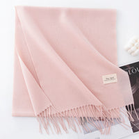 Artificial Cashmere Scarf Female Warm Shawl