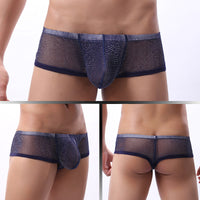 Breathable Mesh Low Waist Men's Underwear