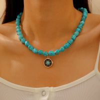 Fashionable Minimalist Retro Style Alloy Necklace For Women