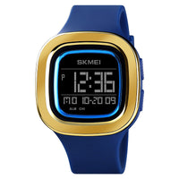 Men's Fashion Casual Square Electronic Sports Watch