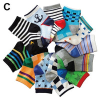 Printed 5-7 Years Old Cartoon Children's Socks Non-slip