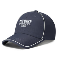 Cross-border Fashion New-style Fluorescent Strip Quick-drying Baseball Cap With Simple Embroidered Letters And Curved Brim Baseball Cap, Suitable For Daily Outings