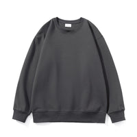 Drop Shoulder Sweater Water Soft Cotton Round Neck Solid Color Men And Women