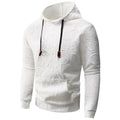 Casual Plaid Jacquard Hoodie For Couples