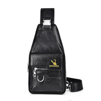 Chest Bag Men's Retro Easy Matching Large Capacity Waterproof