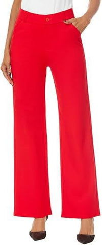 Women's Commuter High-Waisted Wide-Leg Pants