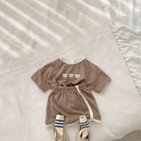 Baby Short Sleeve T-shirt Children's Shorts Two-piece Suit