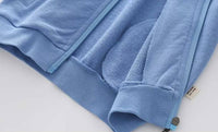 Fashion Children's Simple Cartoon Splicing Jacket
