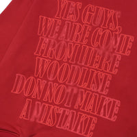 Fashion Letter Print Sweatshirt Men