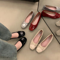 Spring And Autumn Retro Ballet Gentle Wanwan Style Shoes