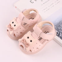 Transparent non-slip rubber toddler shoes