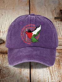 Washed Cotton Printed Hat Distressed Dad Cap Men Retro Baseball Cap Hot Soft Top Sun Hat
