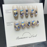 Summer Fresh Handmade Nail Wearing False Nail Warm Elf