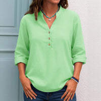European And American Casual Women's Shirt