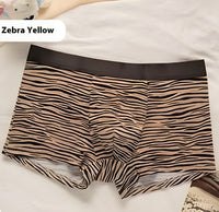 Leopard Print Purified Cotton Men's Underwear Individual Breathable Trend