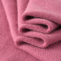 Women's Double-strand Thick Wool Knitted Bottoming Shirt