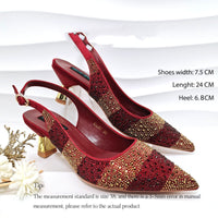 Fashionable Pointed-toe Shoes With A Mid Heel Comfortable Elegant And Versatile
