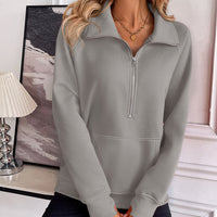 European And American Loose Pullover Long Sleeve Casual Sweatshirt