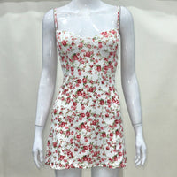 Floral Slip Dress With A Hint Of Pure Alluring Charm