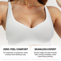 Multicolor Everyday Natural-Style Padded Seamless Bra