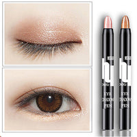 Pearlescent lying silkworm pen