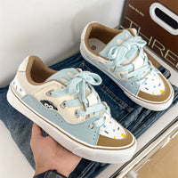Student Couple Low-top Vulcanized Bread Board Shoes